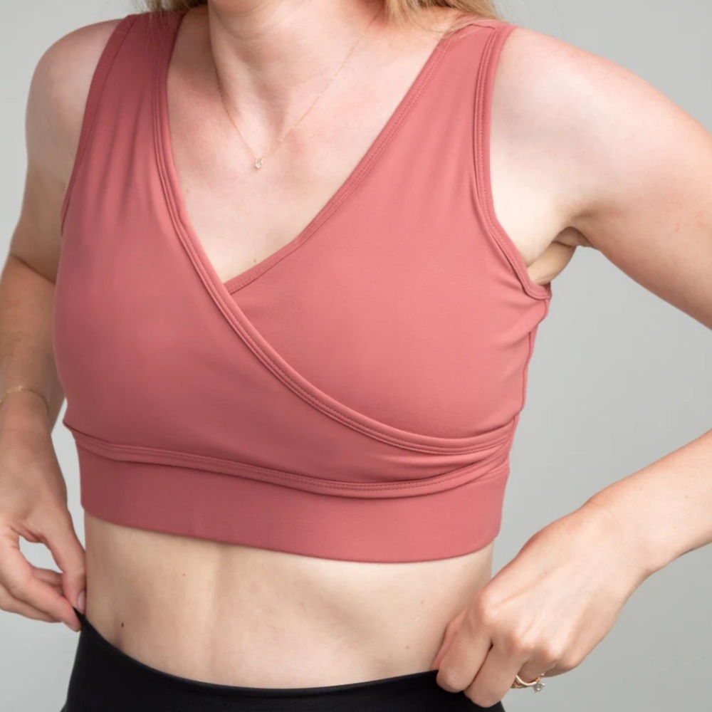 Love Fit pumping and nursing bra size large